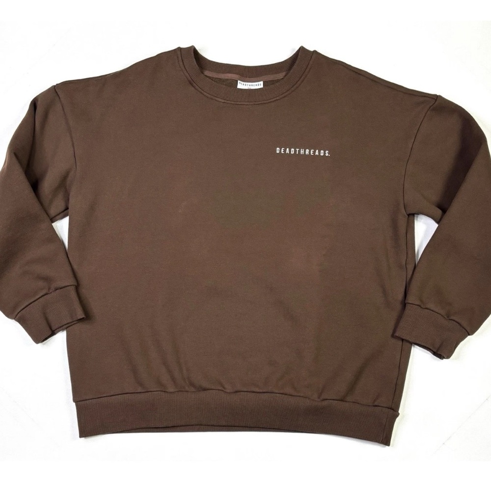 Dead Threads Sweatshirt Men’s 2XL Brown Logo Long Sleeve Pullover
